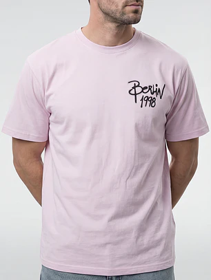 Polera City Urbano Hombre Rosado