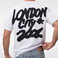 Polera City Urbano Hombre Blanco - Miniatura 3