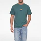 Polera Calavera Relaxed Hombre Verde - Miniatura 1