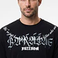 Polera Letras Relaxed Hombre Negro - Miniatura 3