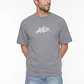 Polera Gothic Relaxed Hombre Gris - Miniatura 1