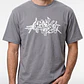 Polera Gothic Relaxed Hombre Gris - Miniatura 2
