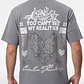 Polera Gothic Relaxed Hombre Gris - Miniatura 3