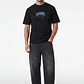 Polera Backbone Hombre Negro - Miniatura 4