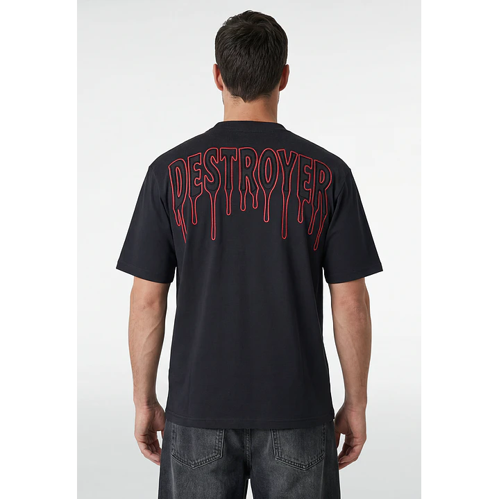 Polera Destroyer Hombre Gris 3