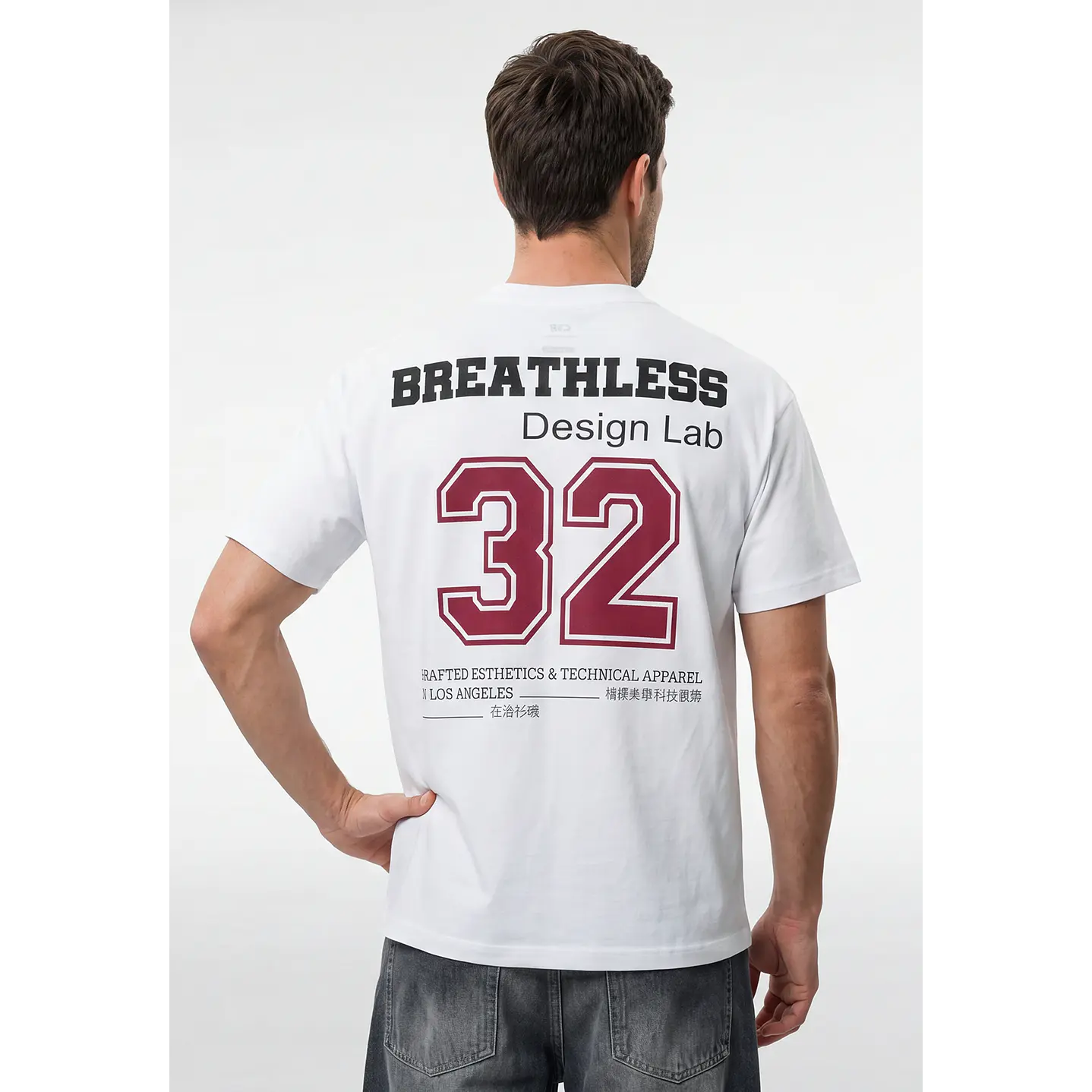 Polera Jersey Hombre Blanco 2