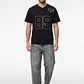 Polera Jersey Hombre Negro - Miniatura 4