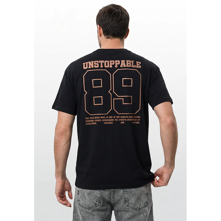 Polera Jersey Hombre Negro 3