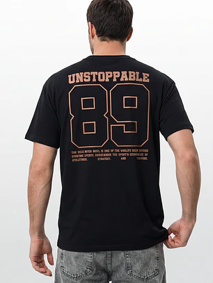 Polera Jersey Hombre Negro