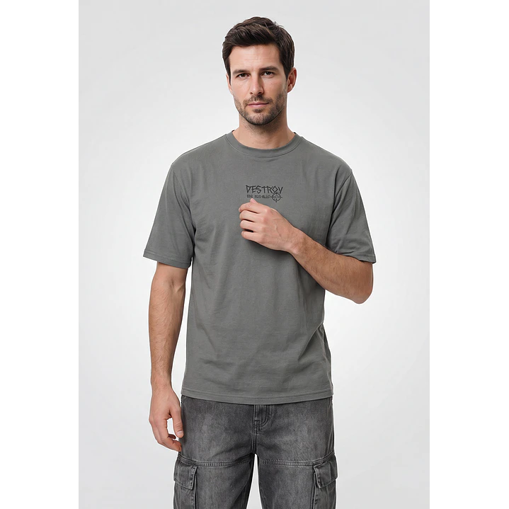 Polera Urbano Hombre Verde 1