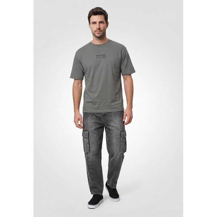 Polera Urbano Hombre Verde 4