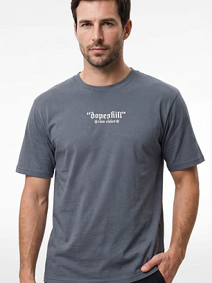 Polera Urbano Hombre Gris