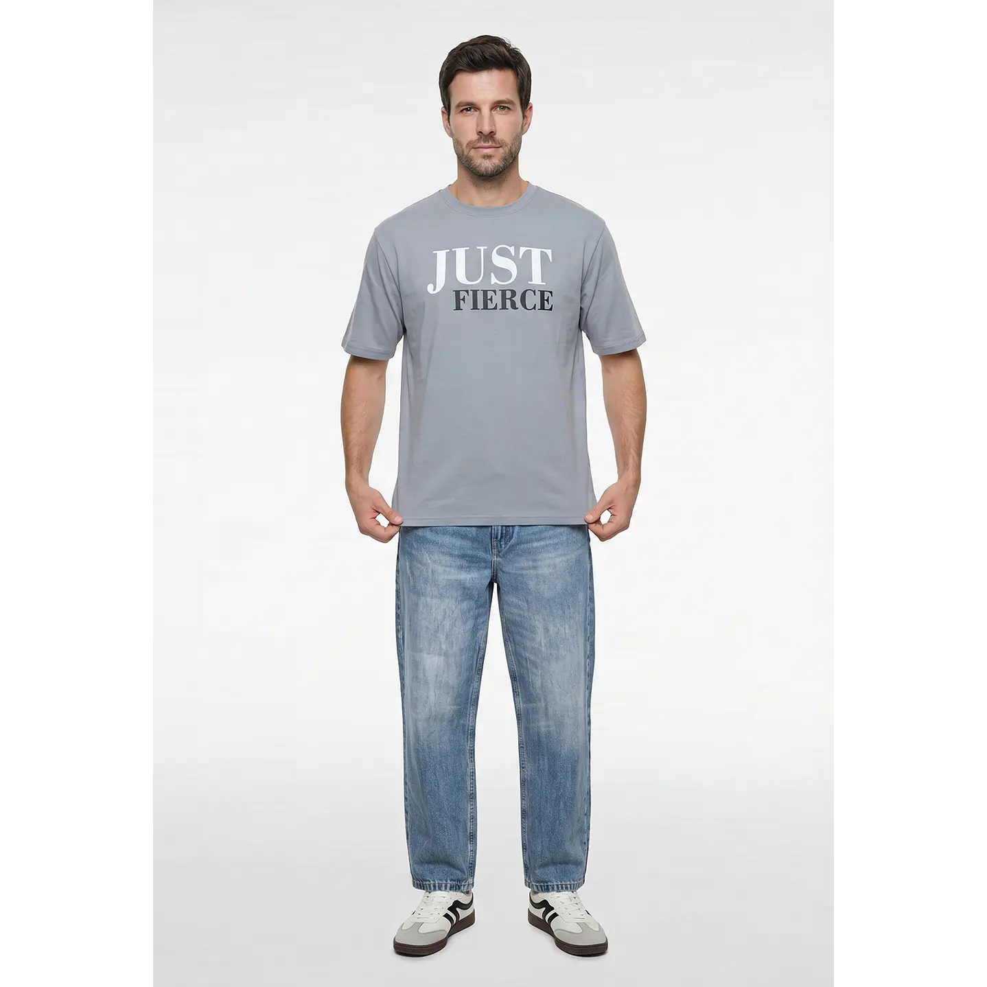 Polera Urbano Hombre Azul 4