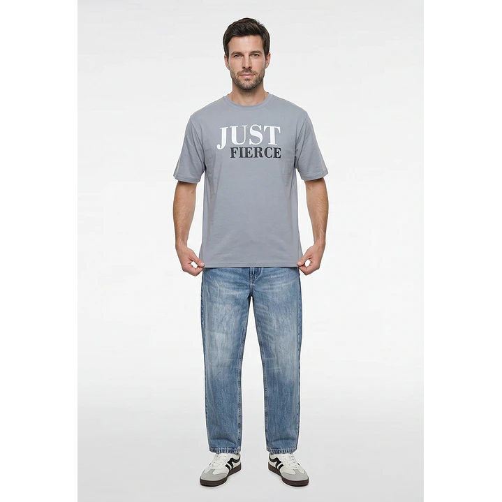 Polera Urbano Hombre Azul 4