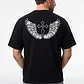 Polera Alas Oversize Hombre Negro - Miniatura 3