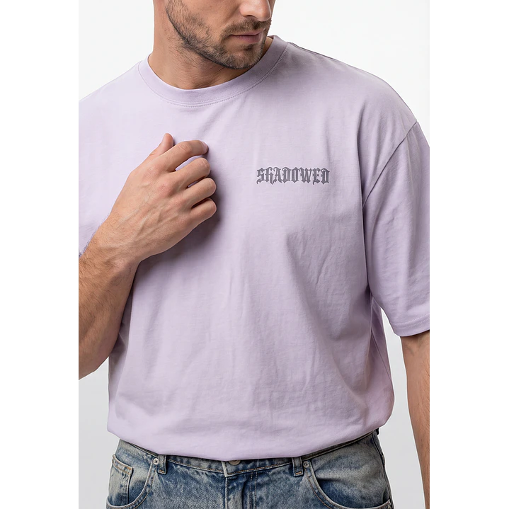 Polera Alas Oversize Hombre Lila 2