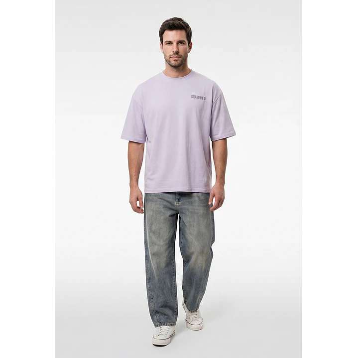 Polera Alas Oversize Hombre Lila 4