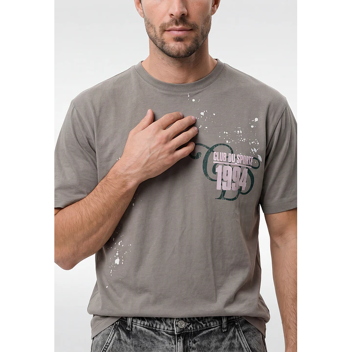 Polera Oriental Relaxed Hombre Verde 2
