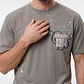 Polera Oriental Relaxed Hombre Verde - Miniatura 2