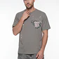 Polera Oriental Relaxed Hombre Verde - Miniatura 1