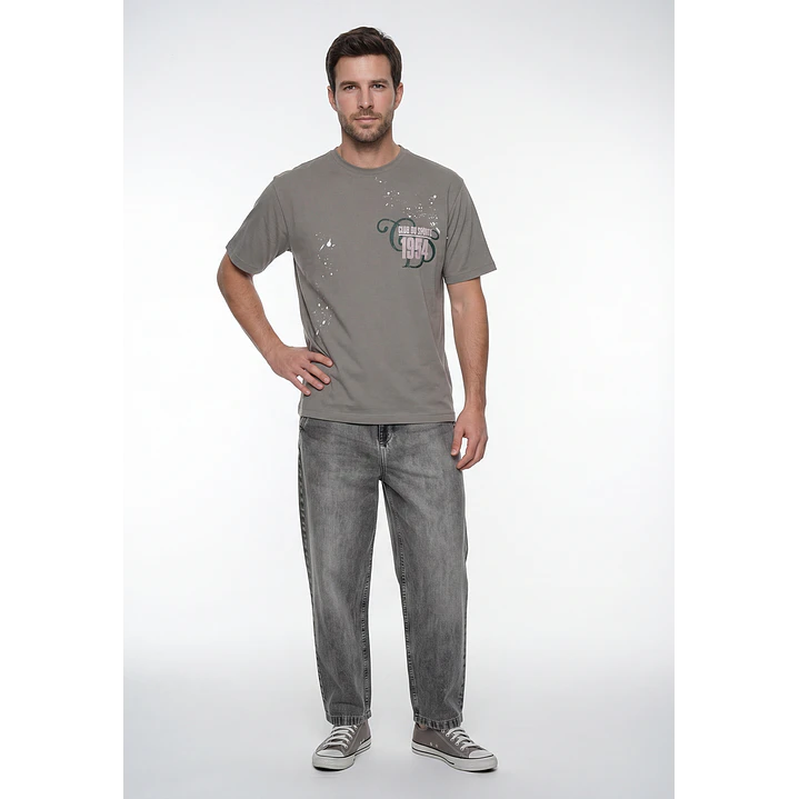 Polera Oriental Relaxed Hombre Verde 4