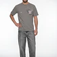 Polera Oriental Relaxed Hombre Verde - Miniatura 4