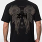 Polera Dragons Relaxed Hombre Negro - Miniatura 3