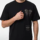 Polera Dragons Relaxed Hombre Negro - Miniatura 2