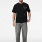 Polera Dragons Relaxed Hombre Negro - Miniatura 4