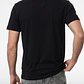 Polera Relieve 3D Regular Hombre Negro - Miniatura 3