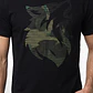 Polera Relieve 3D Regular Hombre Negro - Miniatura 2