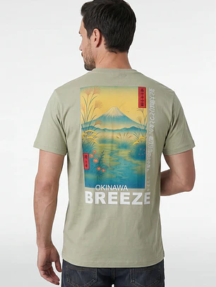 Polera Regular Hombre Verde