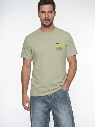 Polera Regular Hombre Verde