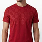 Polera Letras Regular Hombre Rojo - Miniatura 2