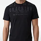 Polera Letras Regular Hombre Negro - Miniatura 2