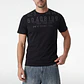Polera Letras Regular Hombre Negro - Miniatura 1