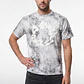 Polera Relieve 3D Relaxed Hombre Gris - Miniatura 1