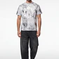 Polera Relieve 3D Relaxed Hombre Gris - Miniatura 4
