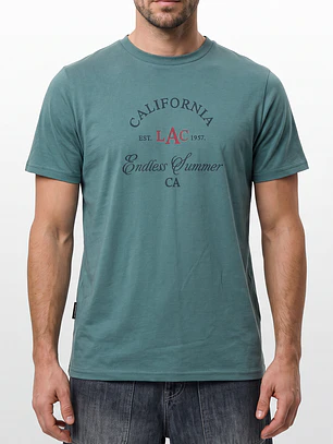 Polera Básica Hombre Verde