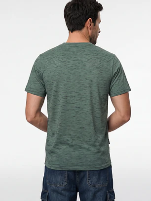 Polera Básica Hombre Verde