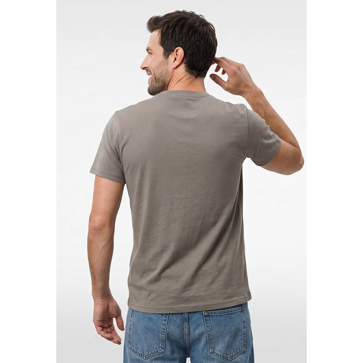 Polera Básica Hombre Verde 2