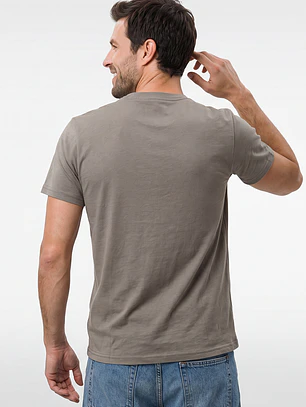 Polera Básica Hombre Verde
