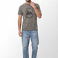 Polera Básica Hombre Verde - Miniatura 4