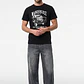 Polera Básica Hombre Negro - Miniatura 4