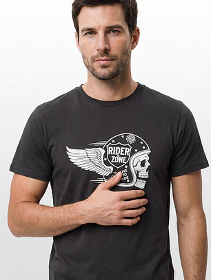 Polera Básica Hombre Gris