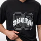 Polera Letras Hombre Negro - Miniatura 2