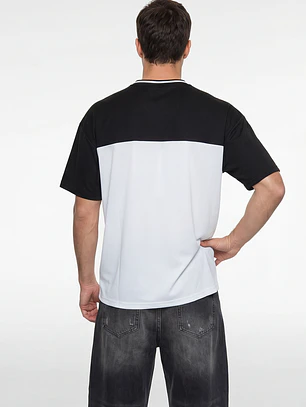 Polera Letras Hombre Blanco