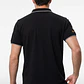 Polera Pique London Hombre Negro - Miniatura 3
