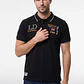 Polera Pique London Hombre Negro - Miniatura 1