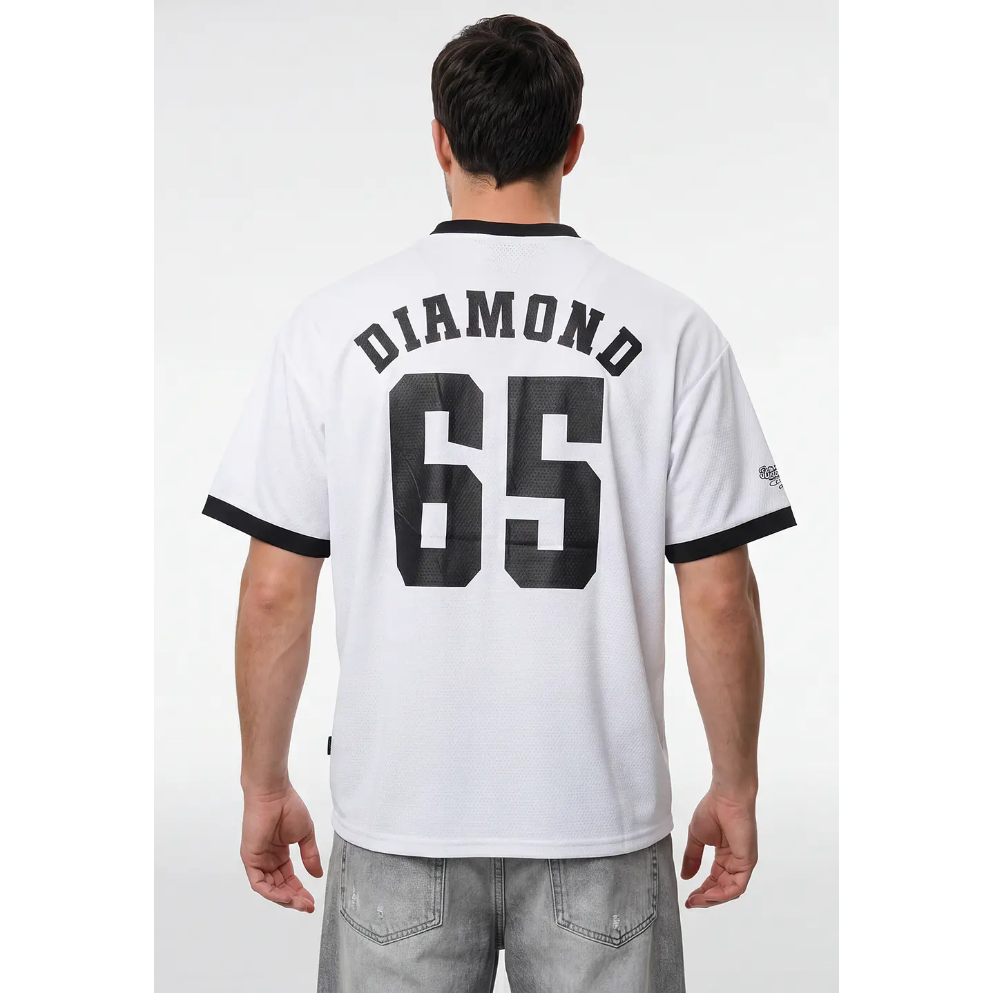 Polera Deportiva Hombre Blanco 2